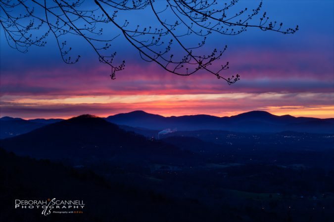 "Chestnut Cove Overlook Sunrise" by Deborah Scannell Photography