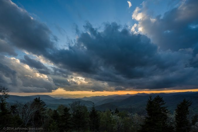 "Storm Clouds at Sunset" by John MacLean Photography