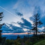 "Sunset Between Trees" by John MacLean Photography