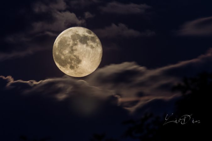 "Super Moon at Balsam Gap" by Luis Diaz