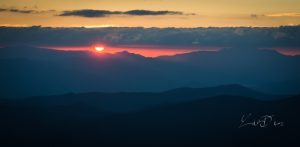 "Waterrock Knob Sunset" by Luis Diaz