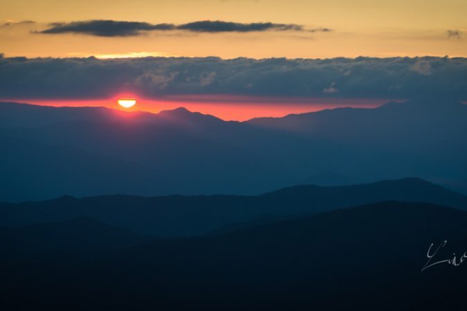 "Waterrock Knob Sunset" by Luis Diaz