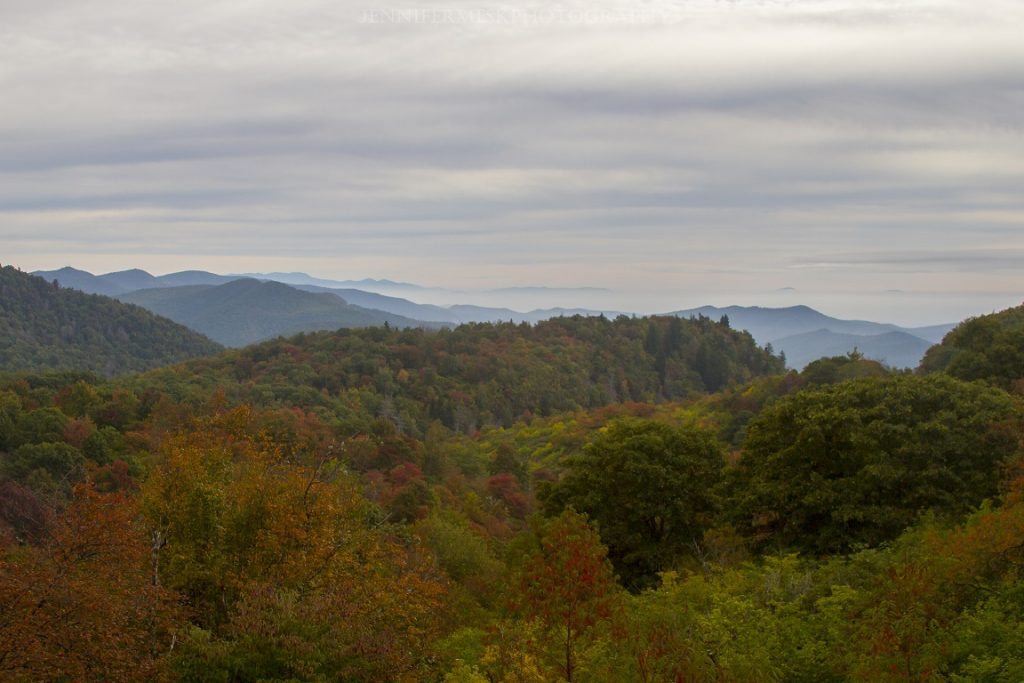 "View from Graveyard Fields Parking Lot" by Jennifer Mesk Photography