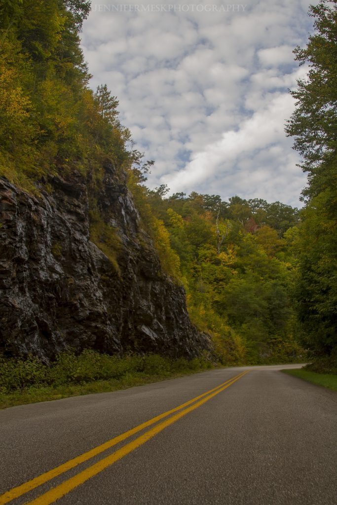 "Heading South towards Graveyard Fields" by Jennifer Mesk Photography