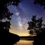 "The Milky Way at Price Lake, Milepost 296.7" by Tommy White Photography