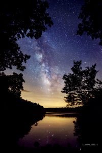 "The Milky Way at Price Lake, Milepost 296.7" by Tommy White Photography