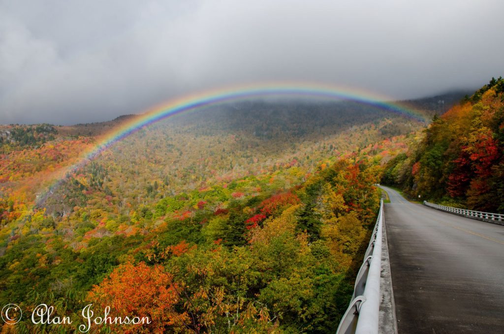 "Grandfather Mountain Rainbow" by Alan Johnson