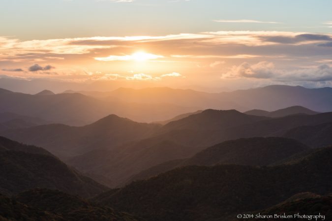 "Sunset at Milepost 439 (approximate)" by Sharon Brisken
