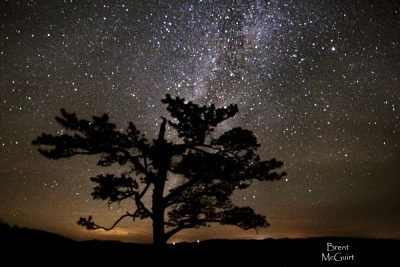 "Milky Way over Raven’s Roost" by Brent McGuirt Photography