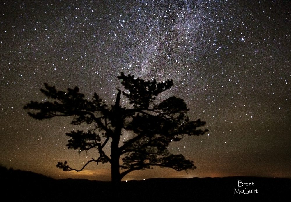 "Milky Way over Raven’s Roost" by Brent McGuirt Photography