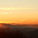 "Sunrise at Walnut Cove Overlook, Milepost 396.4" by Sheley Revis