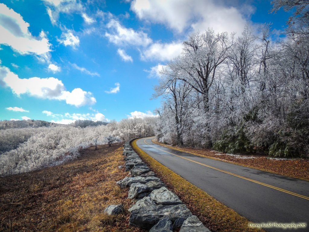 "Parkway Ice near Cumberland Knob" by Danny Redd Photography