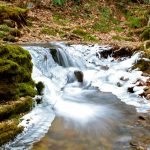 "Icy Cascades over Moss" by Picturesque Photography