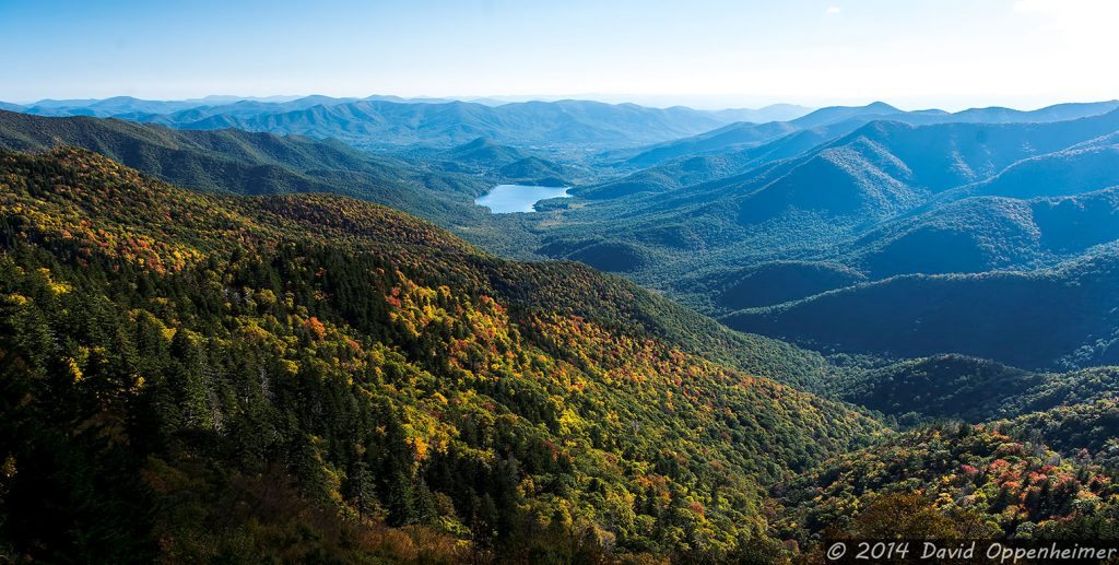 "Aerial View of Burnett Reservoir" by David Oppenheimer