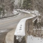 "Snow Parkway Entrance" by Jennifer Mesk Photography