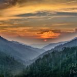 "Classic Smokies Sunset" by M&D Hills Photography