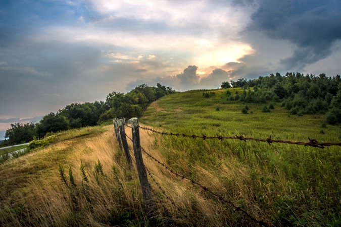 "Fence at Thunder Hill Overlook" by Scott Scaggs