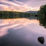 "Pink Sunset at Price Lake" by Patrick Wolfe Photography
