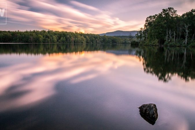 "Pink Sunset at Price Lake" by Patrick Wolfe Photography