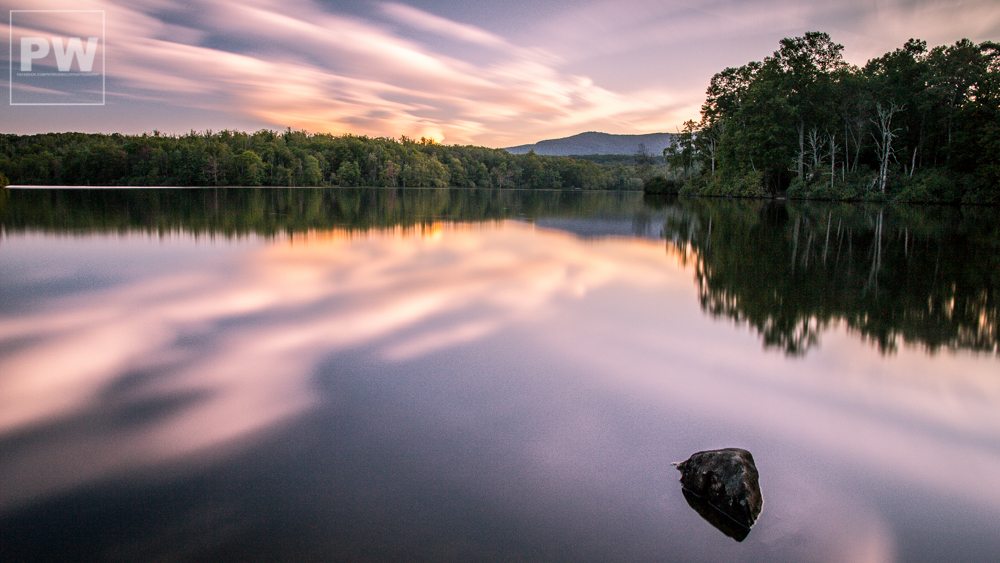 "Pink Sunset at Price Lake" by Patrick Wolfe Photography