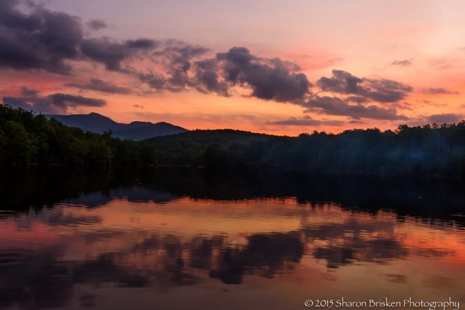 "Price Lake in Pink" by Sharon Brisken
