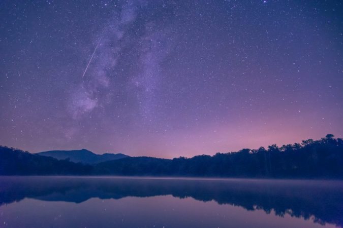 "Meteor over Price Lake" by Victor Ellison Fine Art Photography