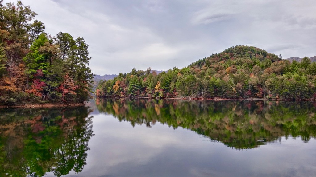 “Autumn at Lake Santeetlah” by Renee Russell