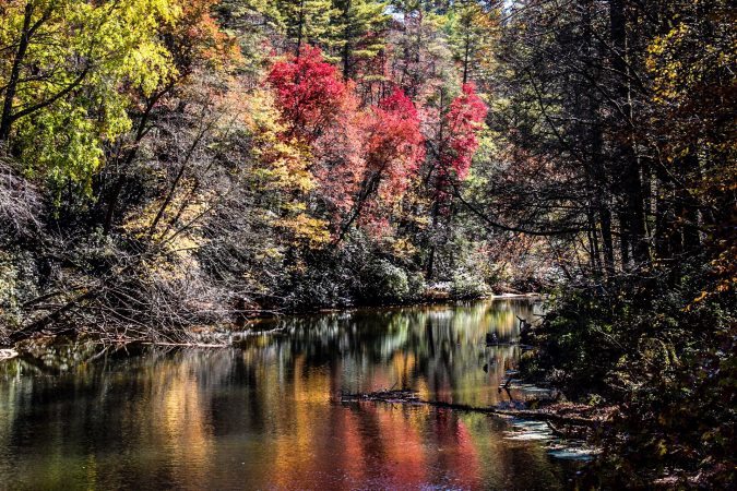 "View from Linville Falls Visitor Center, Milepost 317.8" by Angie Houston