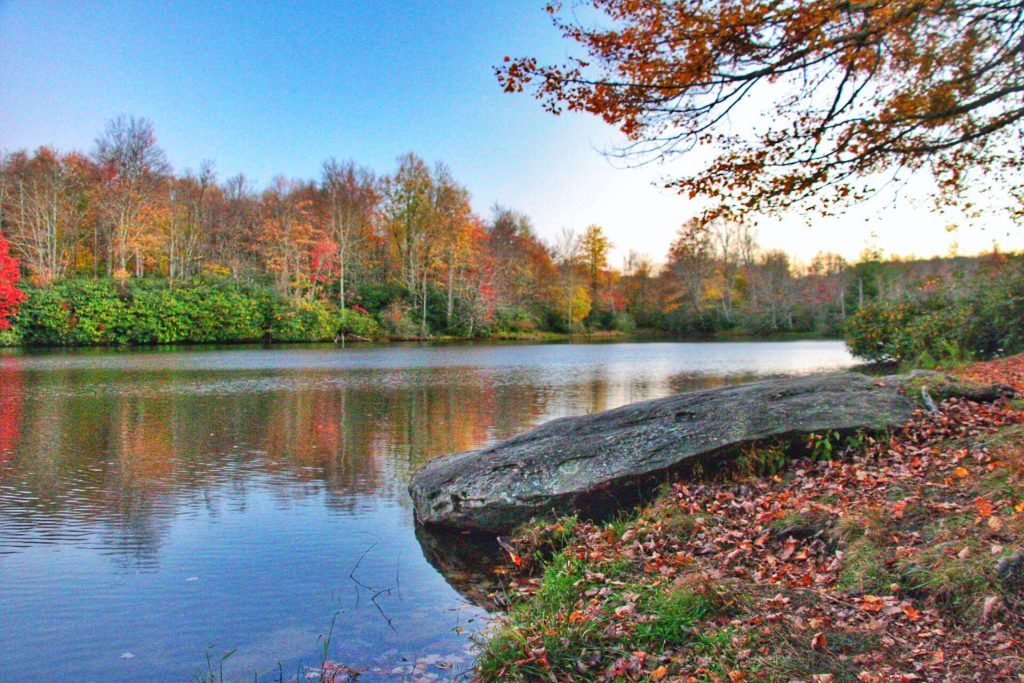 "Fall Afternoon at Price Lake" by Angie Houston