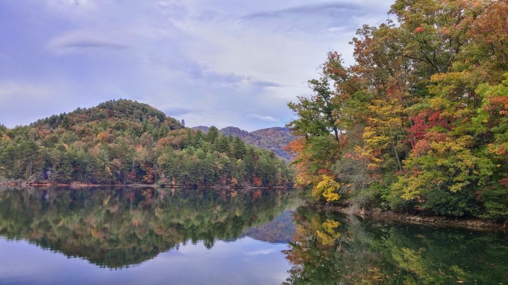 "Autumn at Lake Santeetlah" by Renee Russell