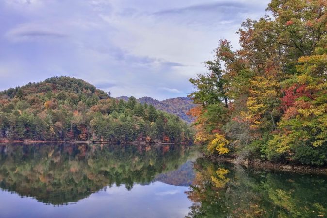 "Autumn at Lake Santeetlah" by Renee Russell