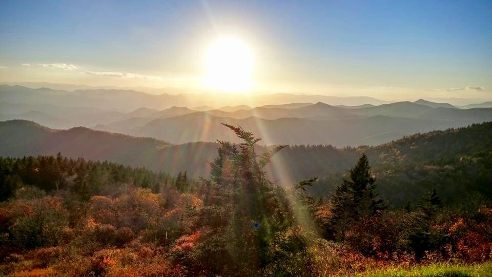 "Sunset on the Parkway" by Renee Russell