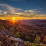 "Flat Rock Sunset, Milepost 308.2" by Dave LoSapio