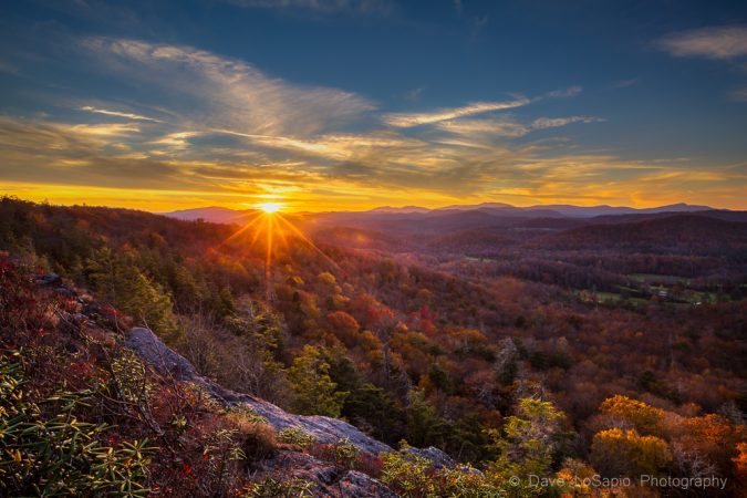 "Flat Rock Sunset, Milepost 308.2" by Dave LoSapio