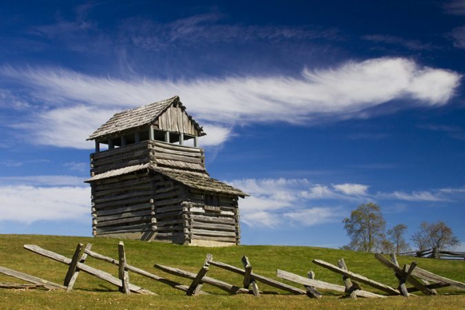 "Observation Tower at Groundhog Mountain, Milepost 188" by Kim L. Graham