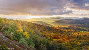 "Flat Rock Overlook near Grandfather Mountain" by Craig Zerbe