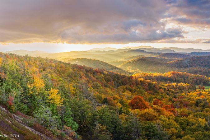 "Flat Rock Overlook near Grandfather Mountain" by Craig Zerbe