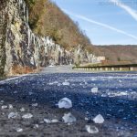 "Falling Icicles at Craggy Flats Tunnel, Milepost 365.5" by Jennifer Mesk Photography