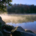 "Mist over Price Lake" by David Winters