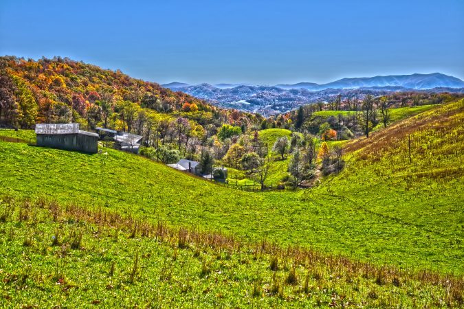 "Valley Farm near Mt. Mitchell" by Tricycle Studios