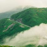 "View from the Craggy Pinnacle Trail, Milepost 364" by Dawnfire Photography