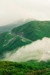 "View from the Craggy Pinnacle Trail, Milepost 364" by Dawnfire Photography