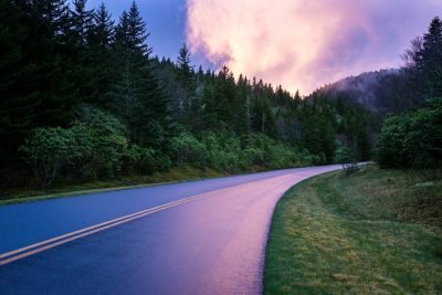 "Parkway at Dusk, Milepost 423" by Dawnfire Photography