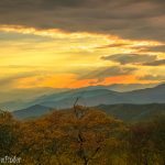 "Sunrays over the Smokies near Milepost 458.2" by The Wandering Viewfinder