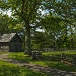 "The Puckett Cabin, Milepost 190" by Leiane Gibson