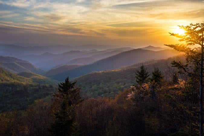 "Sunset Between Milepost 428 and 429" by Dawnfire Photography