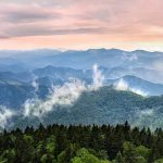 "Clouds Rising at Cowee Mountains Overlook, Milepost 430.7" by Tim Williams