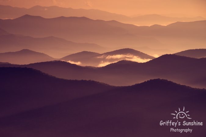 "Cowee Mountains Overlook, Milepost 430.7" by Griffey's Sunshine Photography