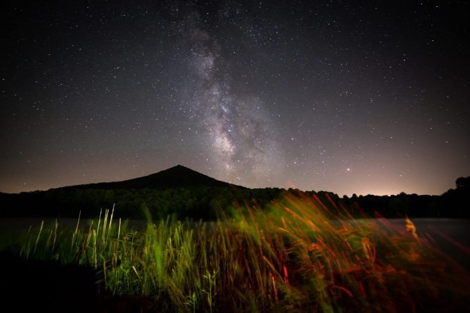 "Milky Way over Peaks of Otter" by HartLight Photography