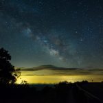 "Stars over Yonahlossee Overlook, Milepost 303.9" by Jason Marshburn